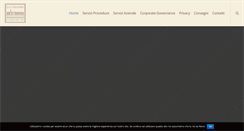 Desktop Screenshot of lacolombofinanziaria.com